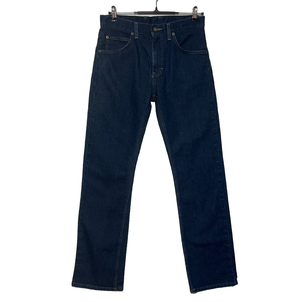 Dickies Jeans Mens‎ 30x32 Blue Straight Leg Dark Wash Stretch Workwear Chore